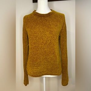 Vintage Soft Amber Chenille Sweater GUC Size Small